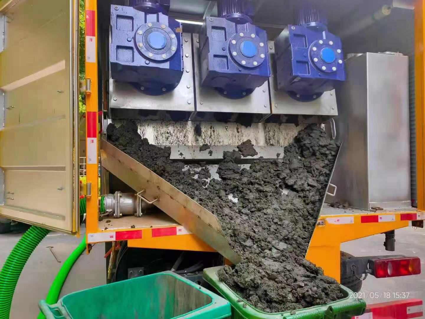 宕昌化粪池清掏城市维护站-泥浆净化干湿分离处理